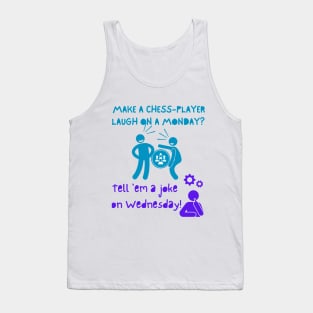 Chess and Jokes Tank Top